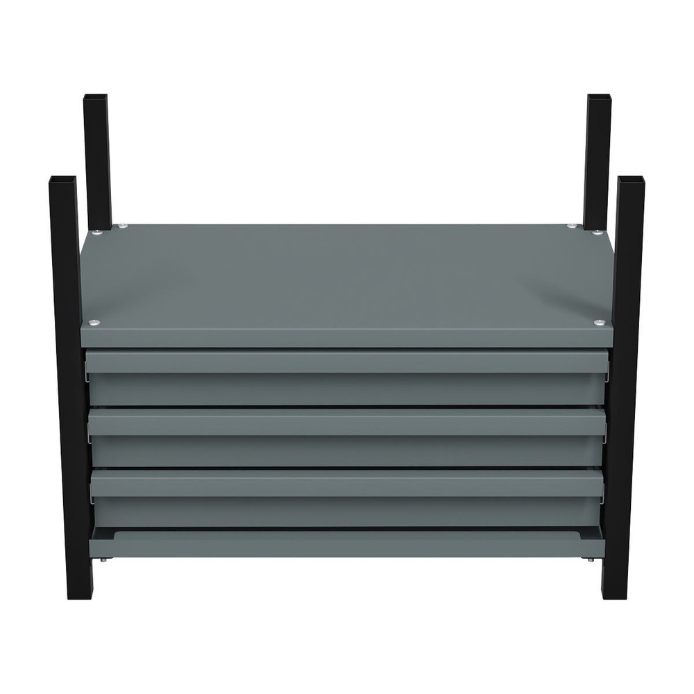 Sealey Modular Racking Mid Unit 3 Drawers 1 Shelf Tool Storage 580mm