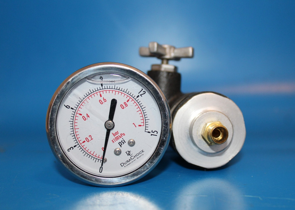 Amtek T-830 HANDHELD Portable PNEUMATIC PRESSURE TESTER