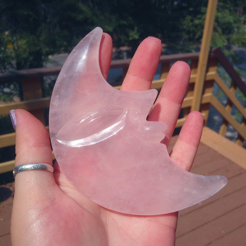 Rose Quartz Moon
