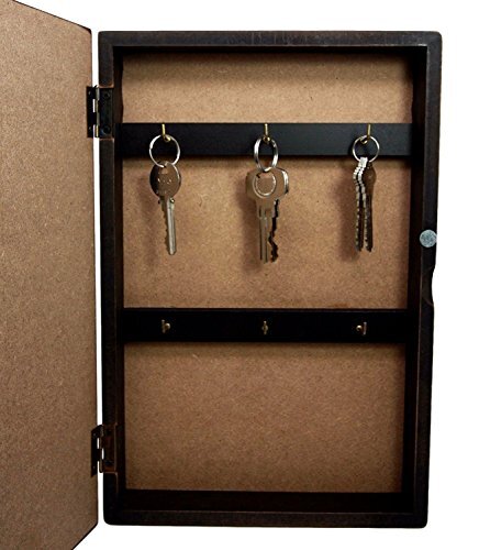 Ghost Skull Safe Book Shaped Multiple Keys Decorative Storage Organizer 11.75"H