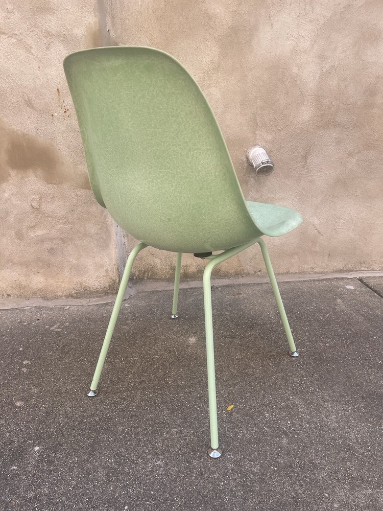 Modernica Case Study Desk Chair - Eames Task Side Shell Mid Century Mint Mod
