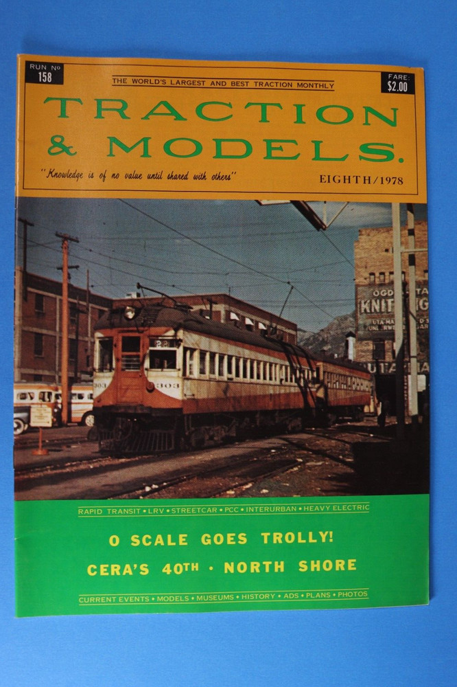 1978 Traction & Models Vintage Magazine 11 Issues Missing December