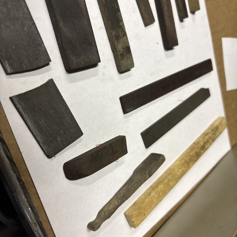 Assortment Of Various Toolmakers Sharpening Stones