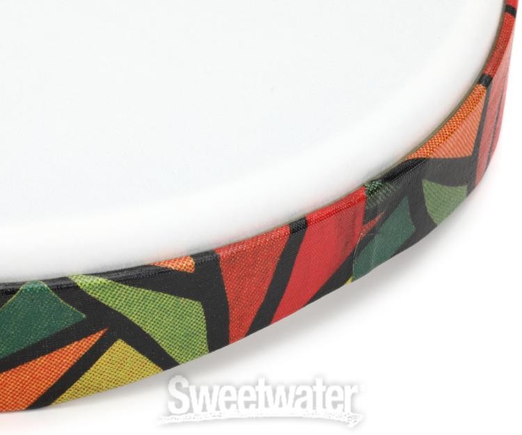 Latin Percussion World Beat Frame Drum - 12 inches, Multicolor