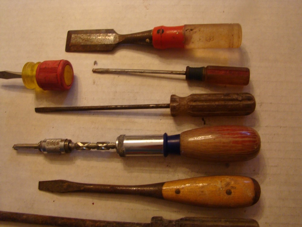 OLD SCREWDRIVERS ETC.