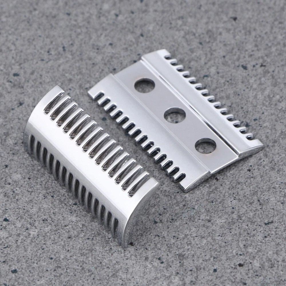 Replacement safety Razor Head Open comb