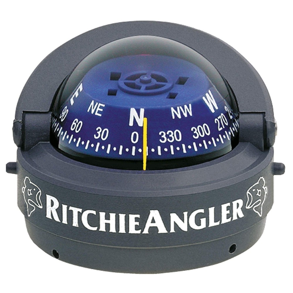 Ritchie Navagation RS-93-1 Angler Compass-Surface Mount, Gray Gray