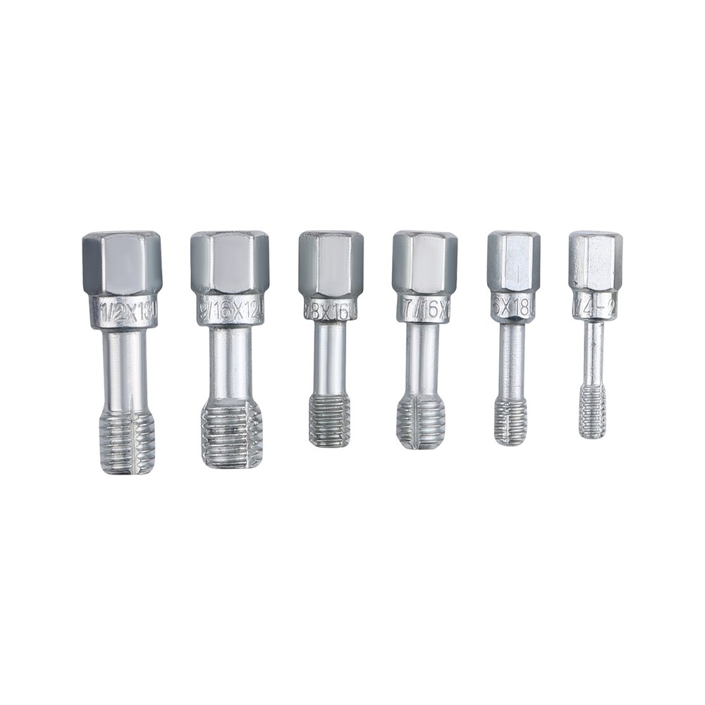 56x Thread Restorer Kit, Rethread Repair Tools UNC UNF & MetricThread Chaser Set