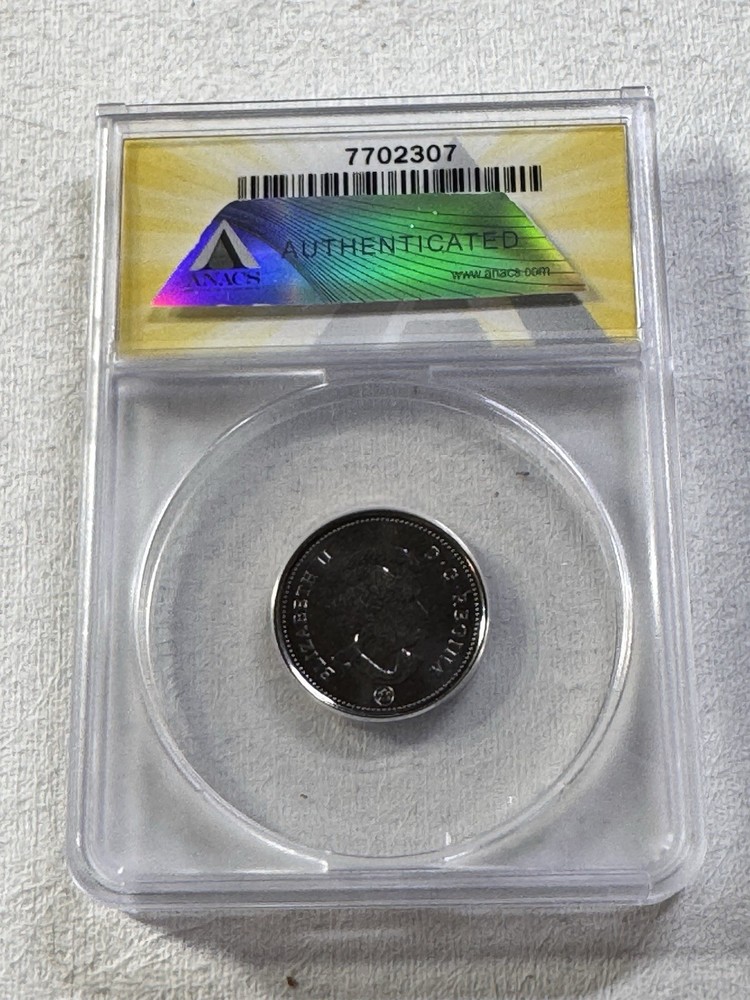 2013 Canada 5 Cents Graded MS 66 by ANACS