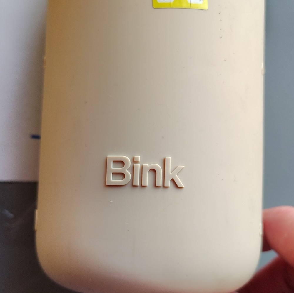 Bink Day Bottle Straw Cap Latte Hydration Tracking Plastic 27oz