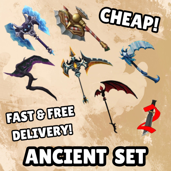 ⚔️ MM2 ANCIENT SET | 6 ANCIENTS BUNDLE | CHEAP | MURDER MYSTERY 2 ⚔️