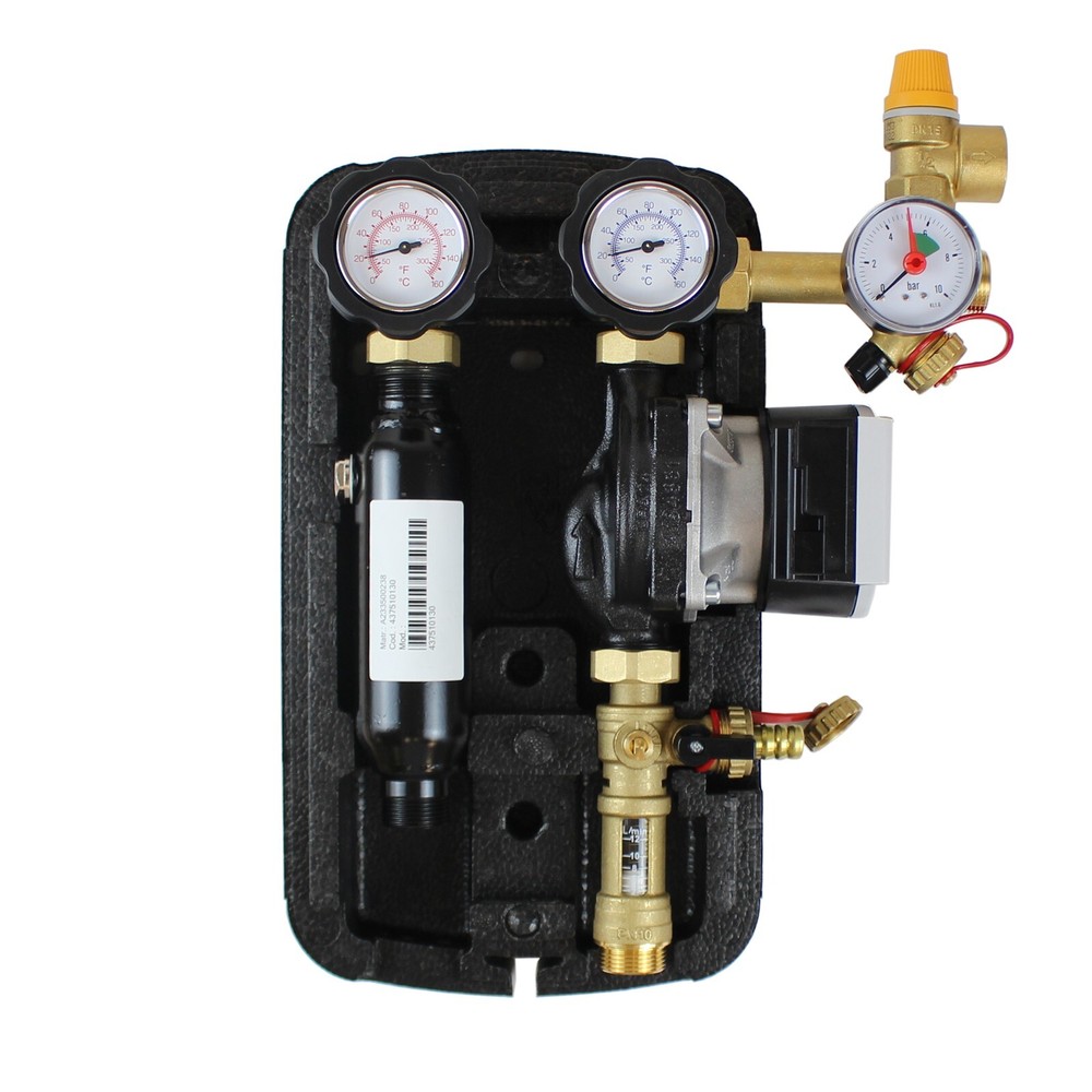 Solar Pump Group 2-String Solar Station 2-12 L/Min + Wilo Para 15/6 Solar Pump