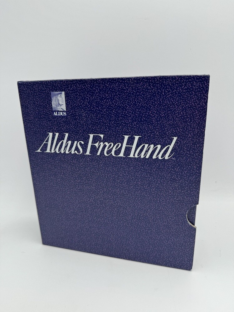 Vintage Aldus FreeHand For Apple Macintosh Computers With Manuals