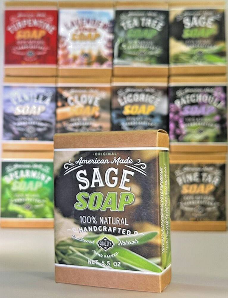 Sage Soap Bar - All Natural Perfume Free