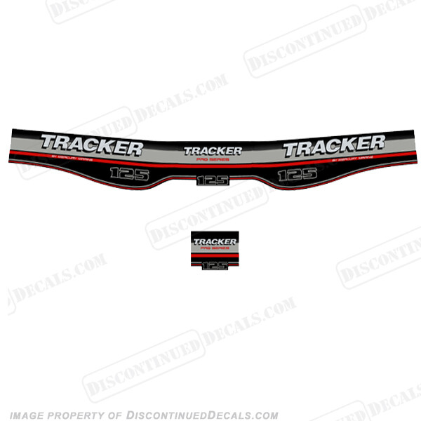 Fits Tracker 125hp Engine Decal kit