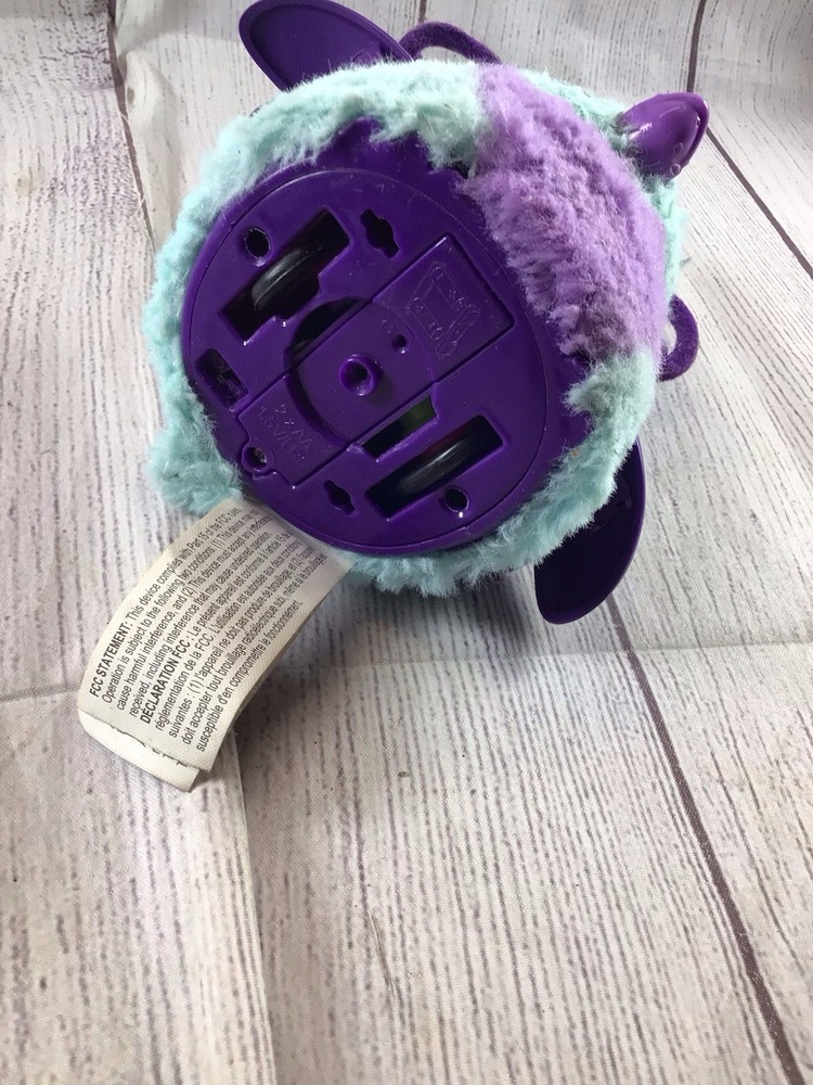 Spinmasters Blue Purple Bird Hacthimals Interactive Pet Toy