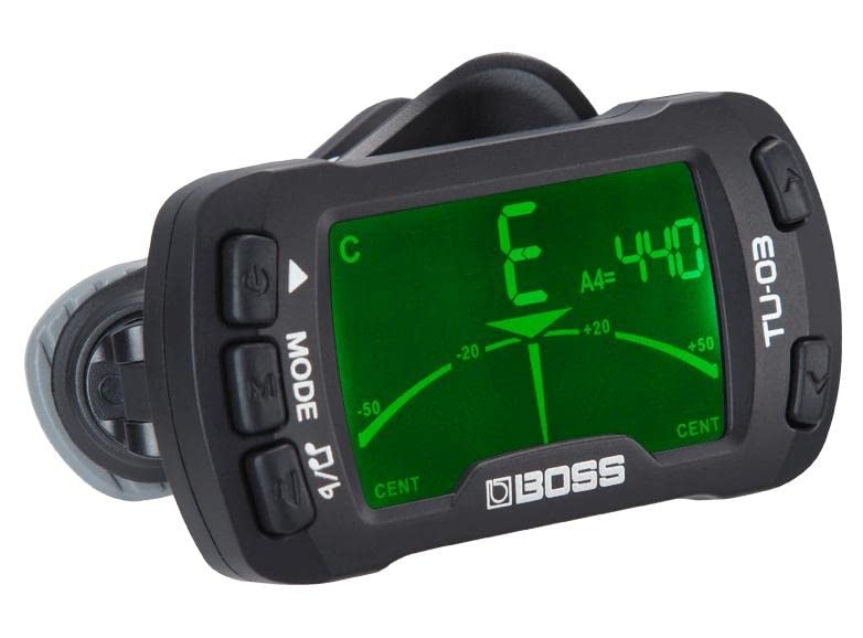 BOSS TU-03 Clip Tuner & Metronome