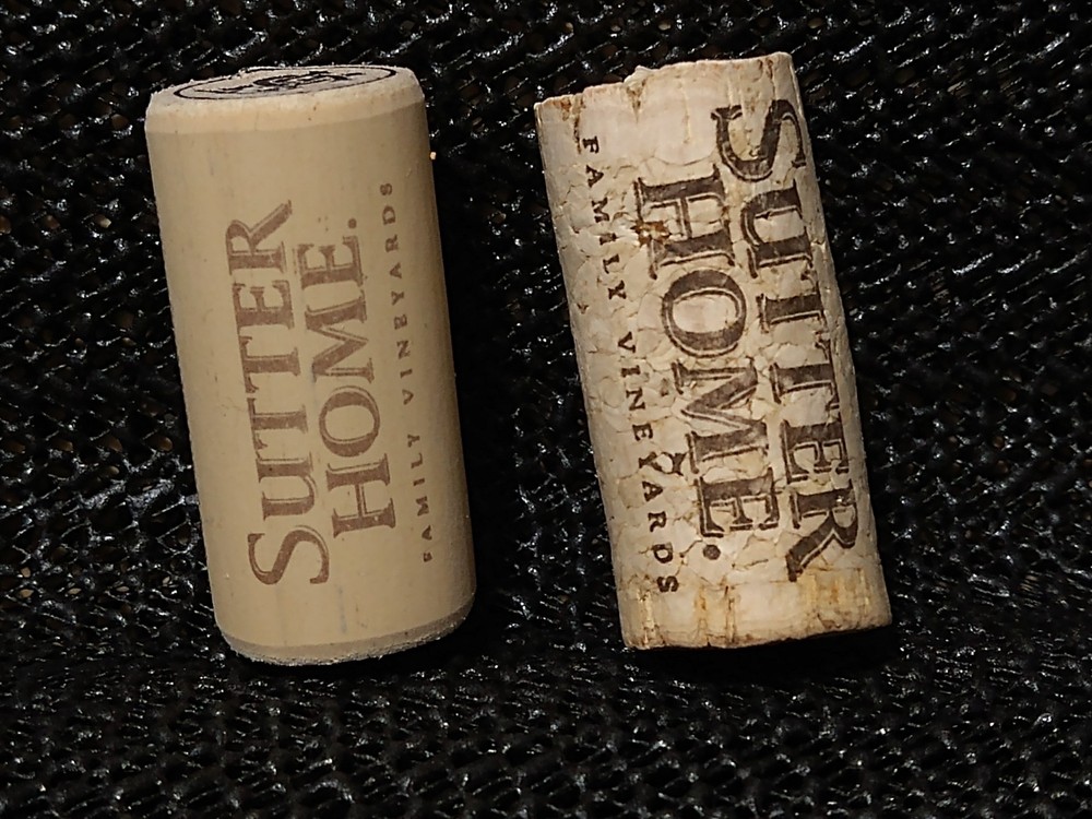 Corks: SUTTER HOME 30/Lot Used and New Mixed.
