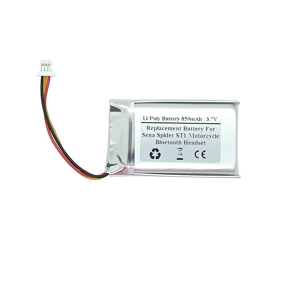 Replace Battery for Sena Spider ST1 Motorcycle Bluetooth Headset,Helmet intercom