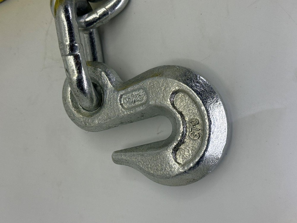 3"X30' Winch Strap with Chain Hook 2 Pack