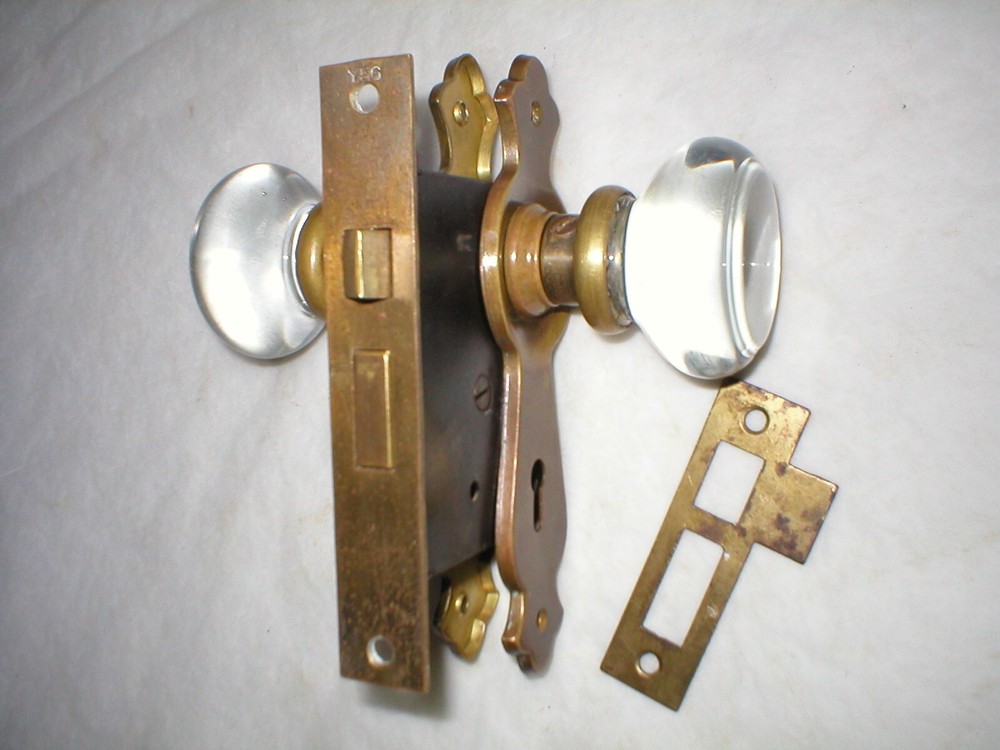 Antique Art Deco Era Door Hardware