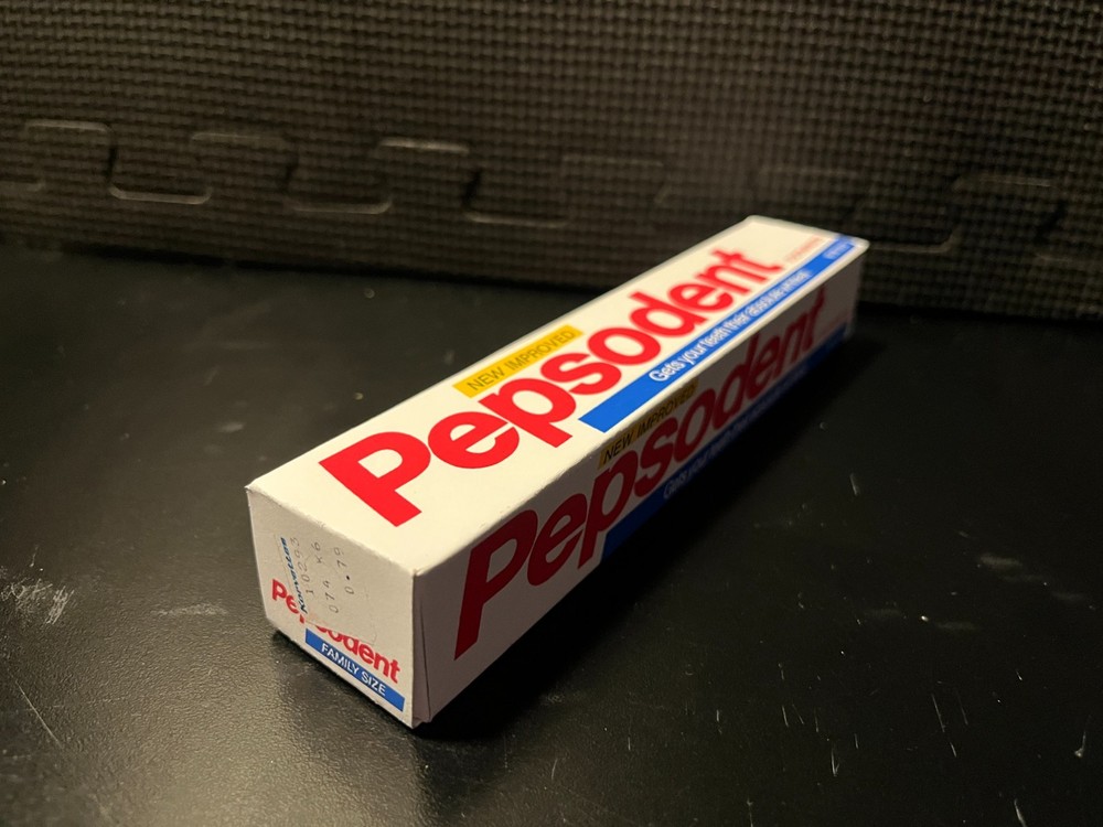 1970's Toothpaste - 5 emtpy custom design display boxes