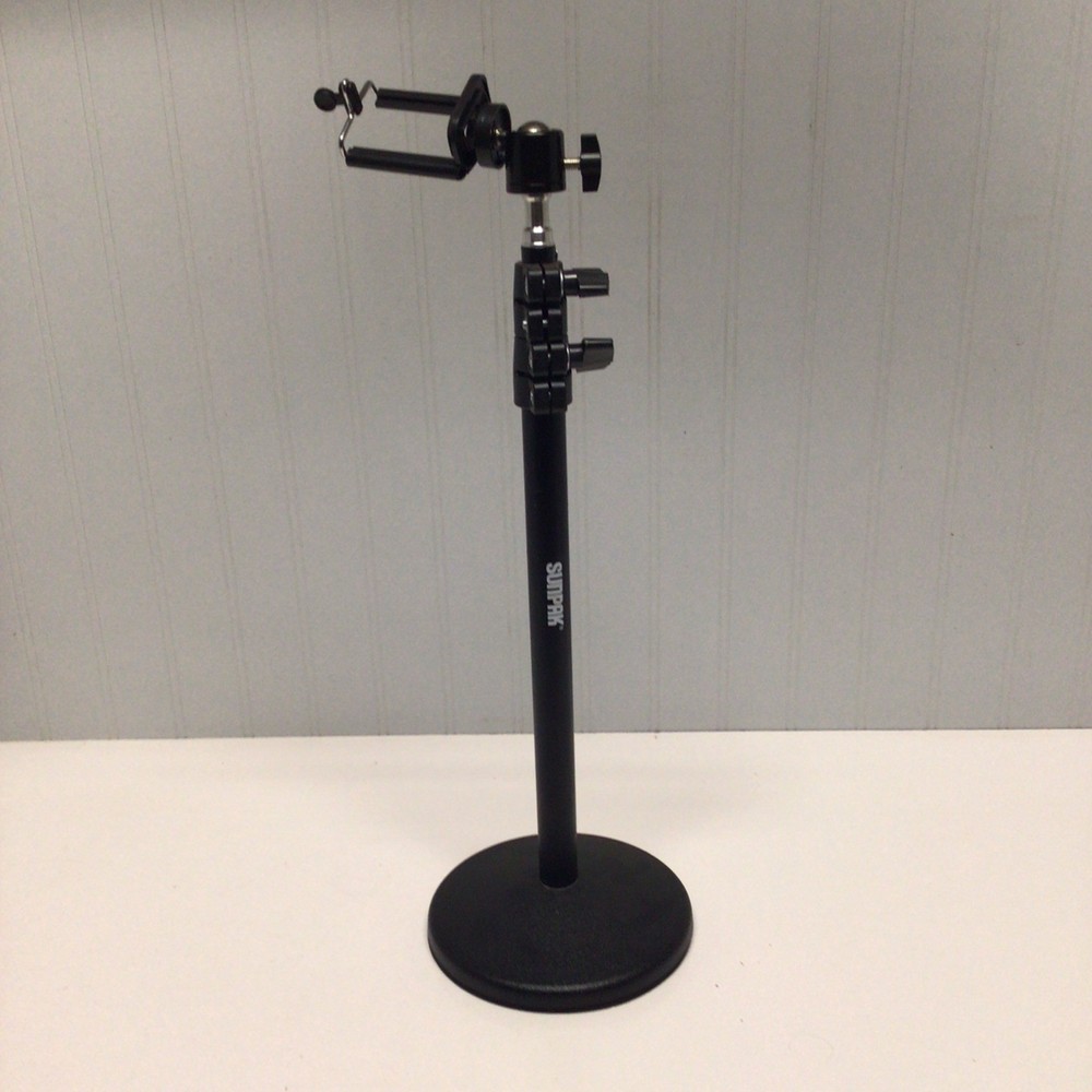 Sunpak Telescoping stand for camera or phone or flash strobe light whatever.