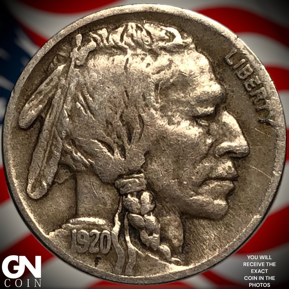 1920 D Buffalo Nickel Z2197