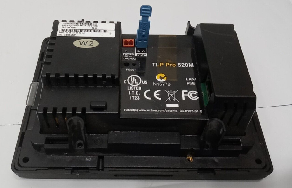 Extron TLP Pro 520M 5” Wall Mount Touch Link Pro Touchpanel Same as Pictures