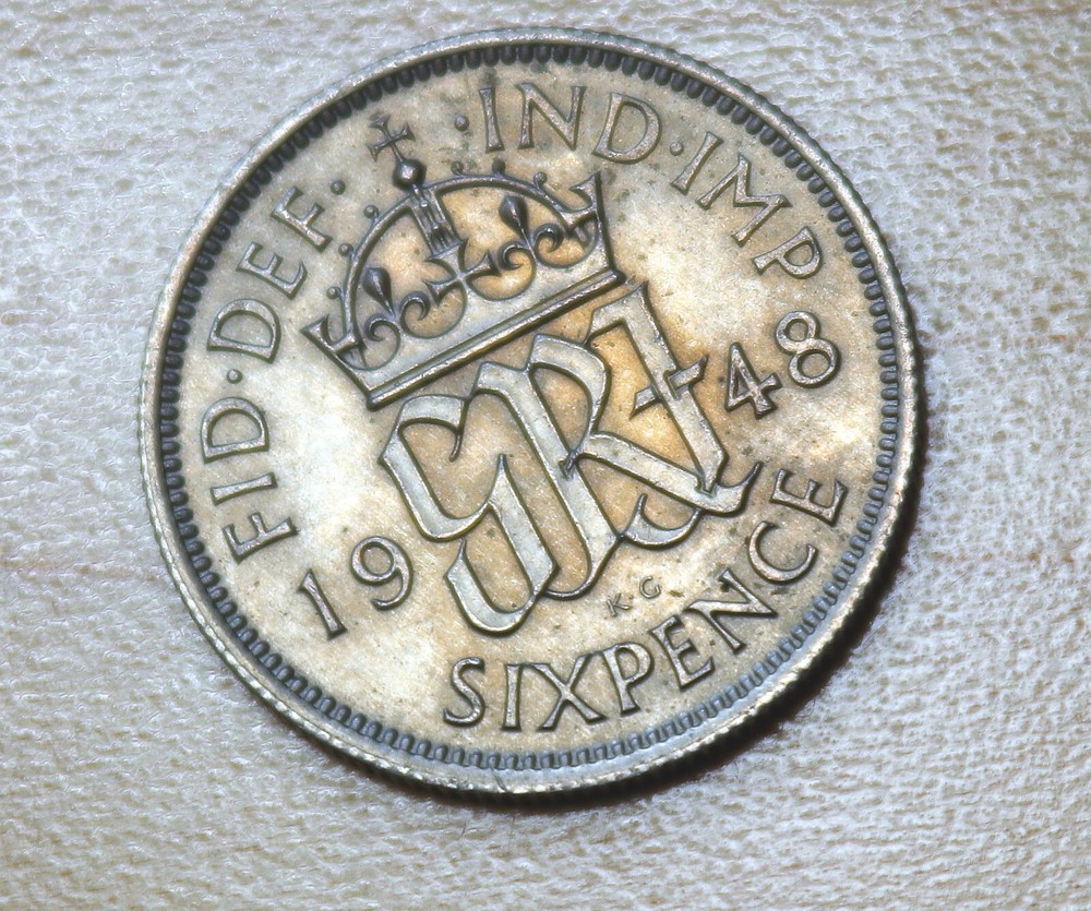 1948 Great Britain 6 Pence