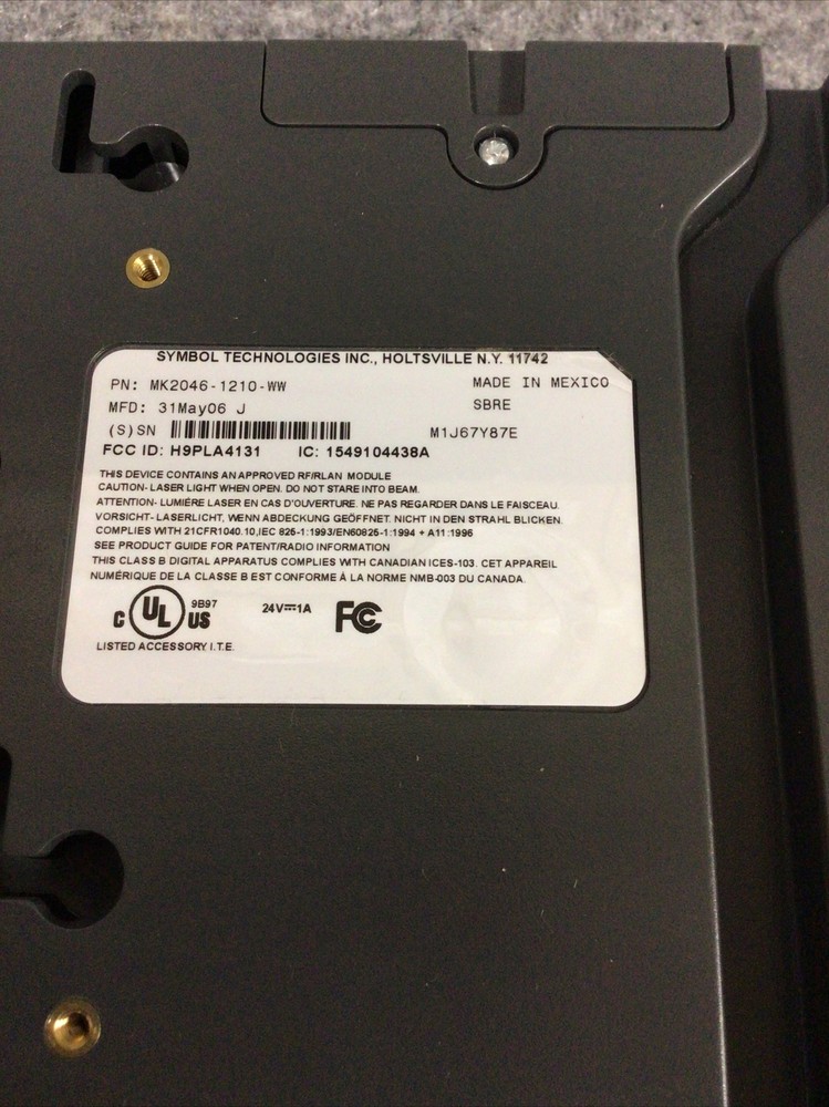 Symbol MK2046-1210-WW Barcode Scanner Terminal