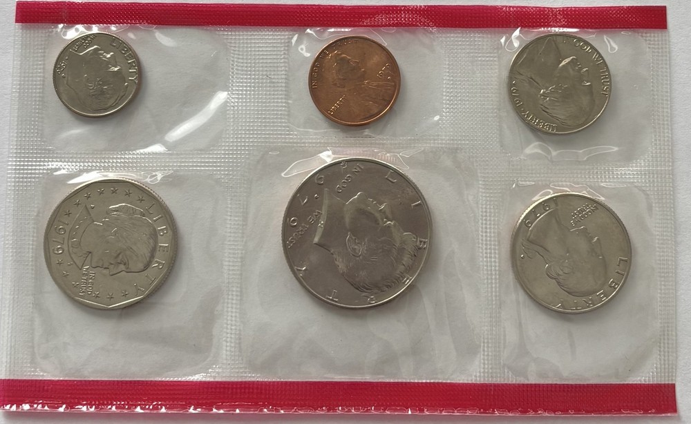 1979 US Mint Uncirculated Coin Set – P&D Mints Complete Original Packaging #408