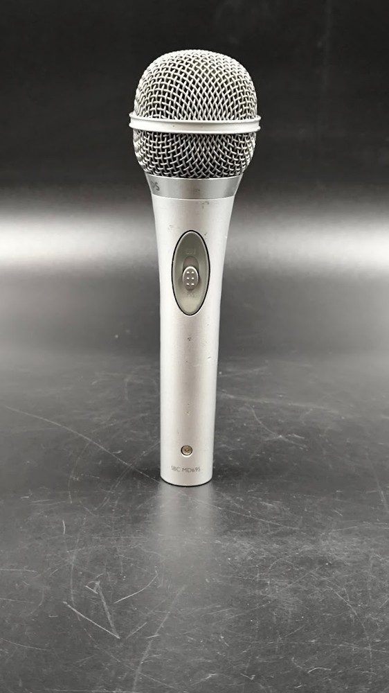 Philips SBC MD695 Microphone Used Working Silver