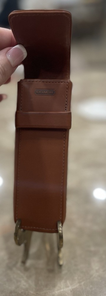 Coach Leather Pen Case