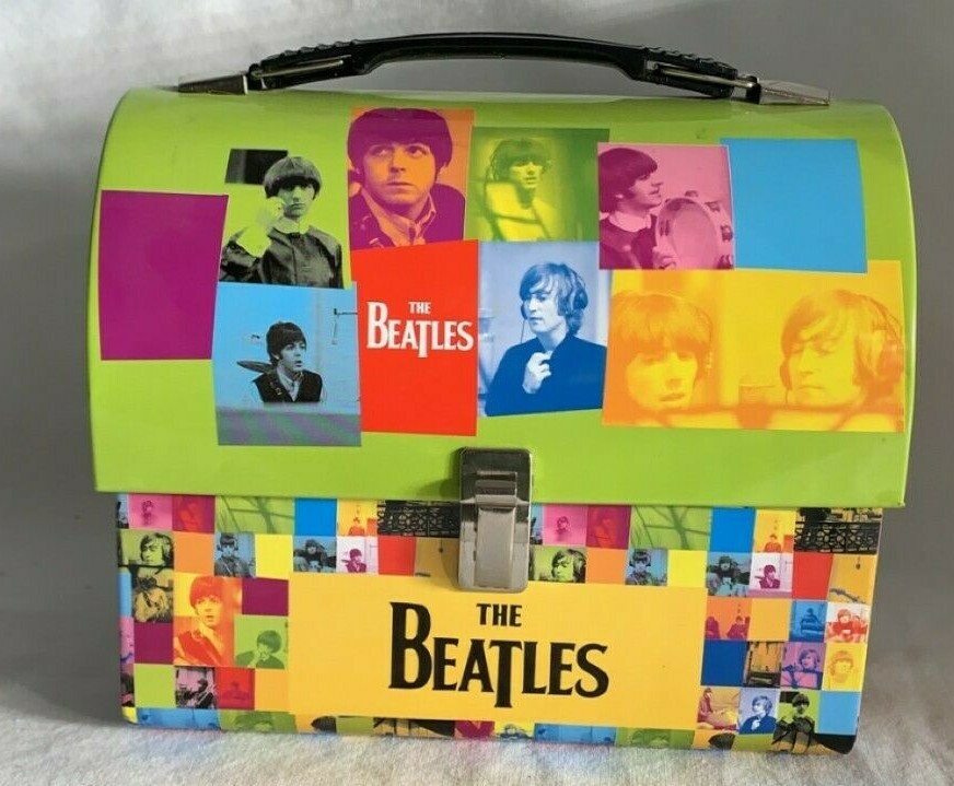 2003 Metal Dome Beatles Lunchbox