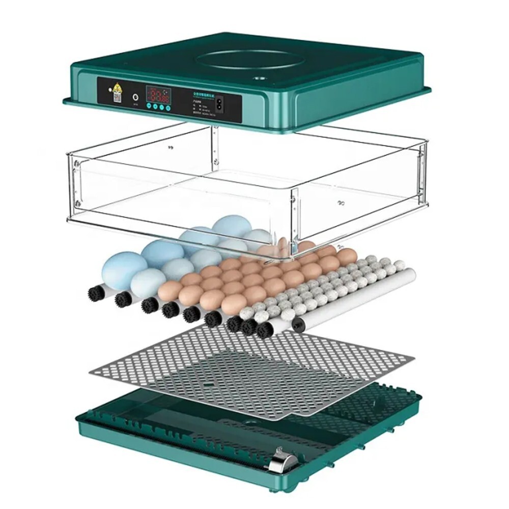 15 Eggs Incubator Fully Automatic Turning Temperature Control Egg Lamp Chic Bird