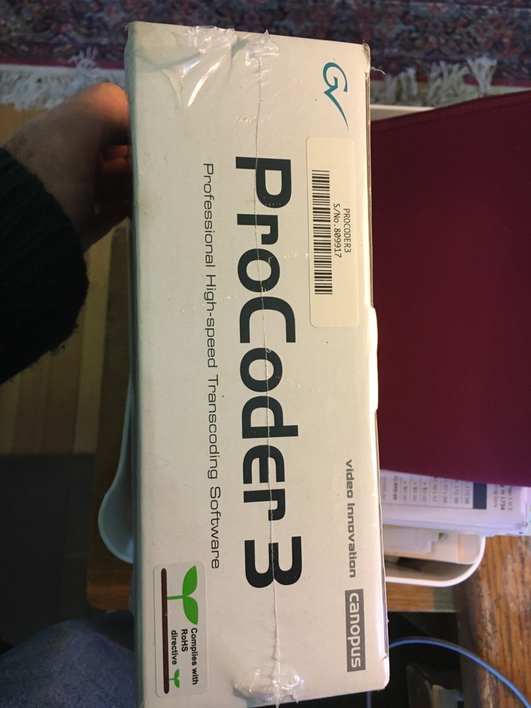 Grass Valley ProCoder 3 Video innovation Canopus video format conversion