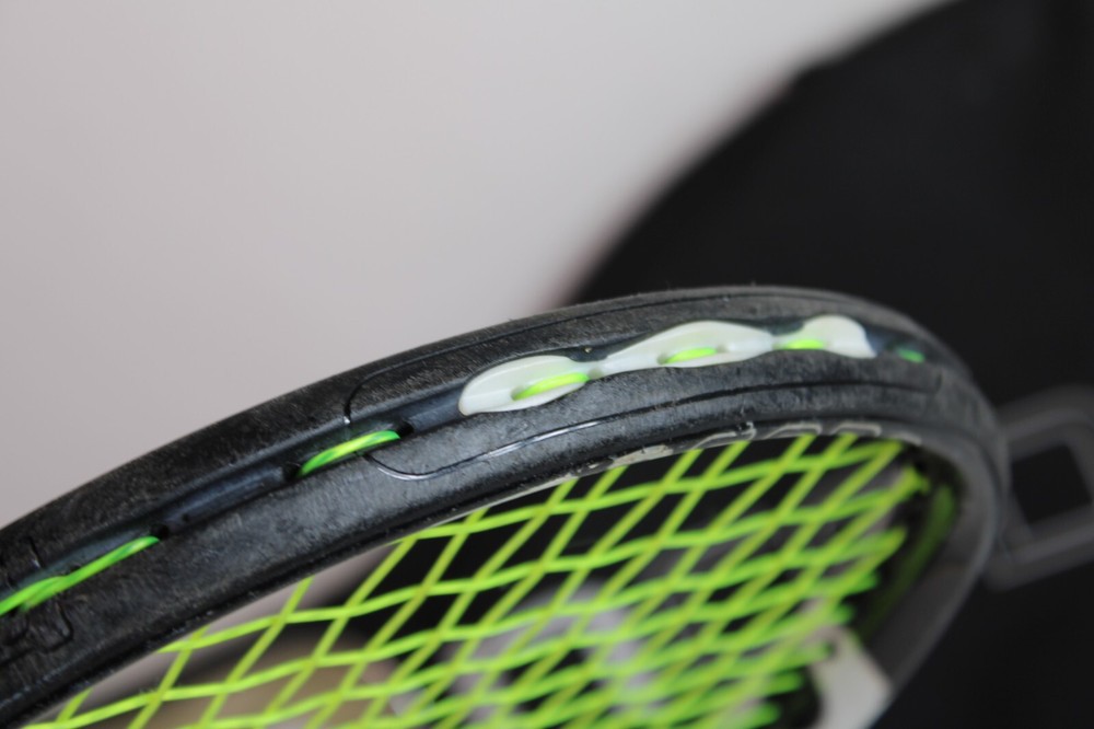 Wilson N Code Six-Two Tennis Racket, 4 3/8, black white