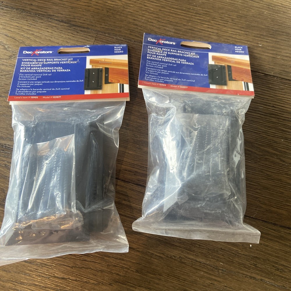 Deck Railing Brackets Pack Of Two {15}