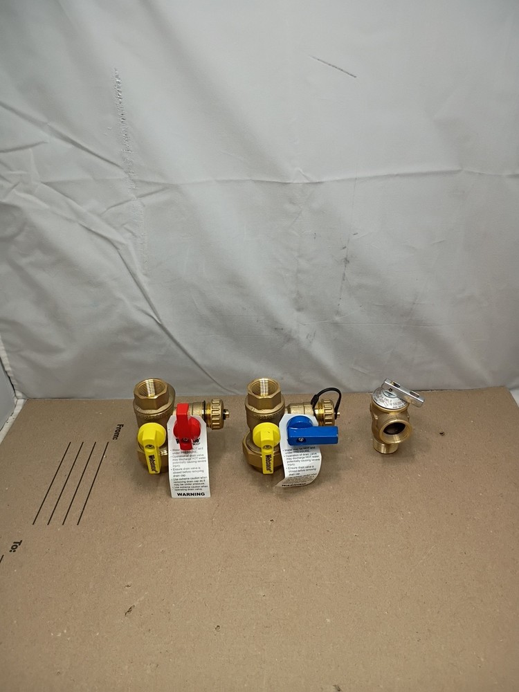 Webstone 42443 3/4 in. EXP Ultra-Compact Tankless Water Heater Service Valve OB