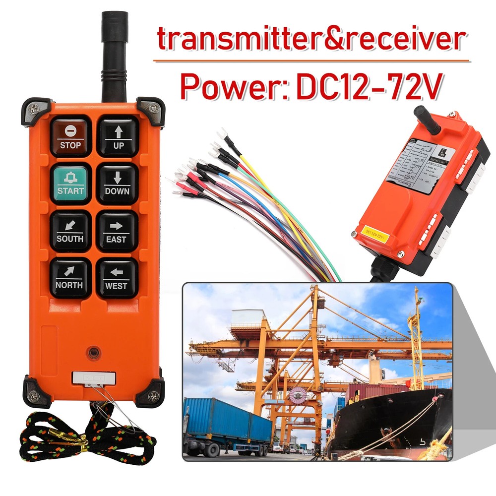Industrial Remote Controller Switches Hoist Crane Control Lift Remote Control