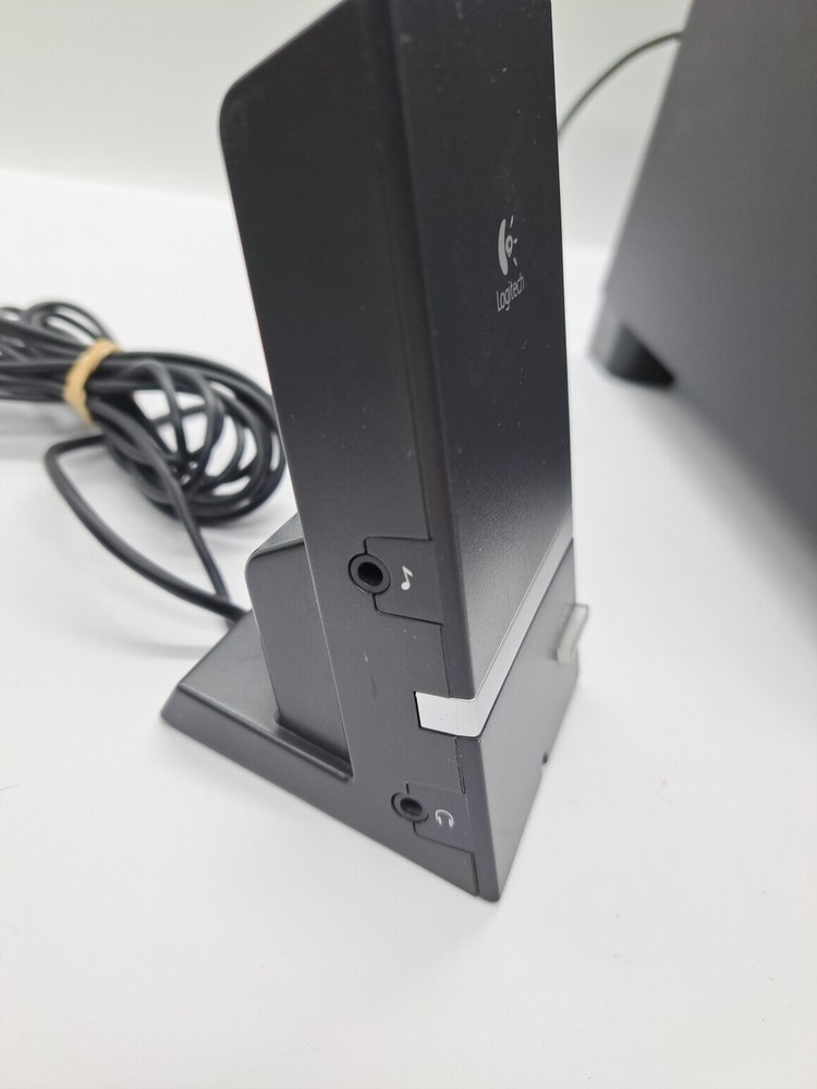 Logitech Tested X-240 Computer 3 Speaker System Active Sub