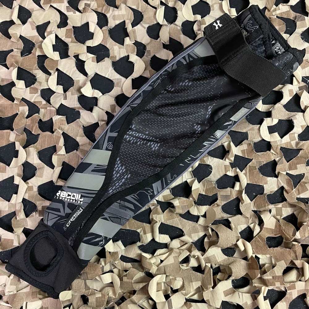 NEW HK Army Crash Elbow Pads - Black/Grey - Small/Medium