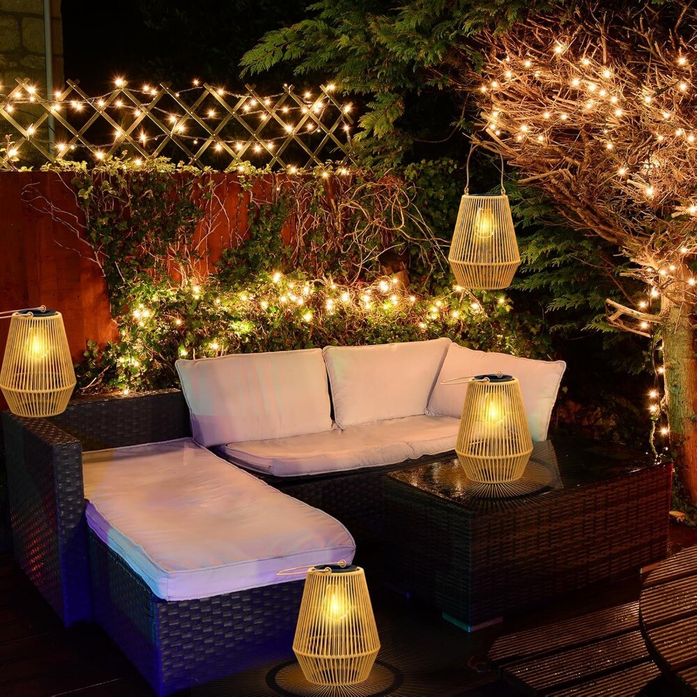Solar Lanterns, Solar Lanterns Outdoor Waterproof Solar One Pack