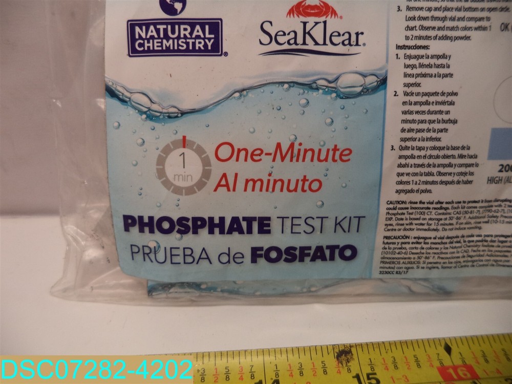SeaKlear One-Minute Phosphate Test Kit 533230