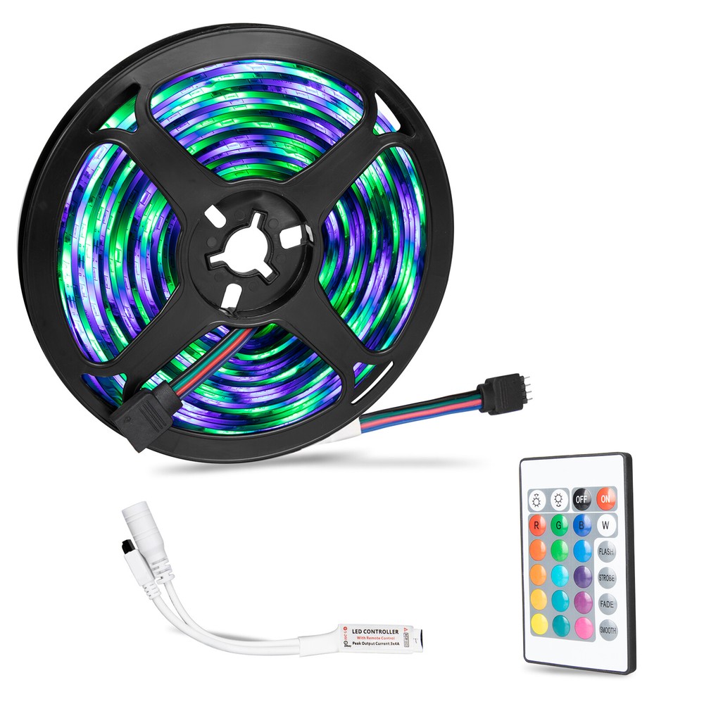16.4FT RGB Billiard pool table decorative lights Color Changing