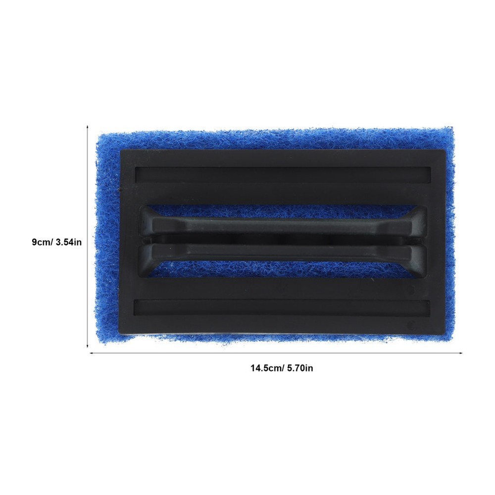 3 Pcs Cleaning Brush Ink Pad Triangular Screen Window Cleaner Remover