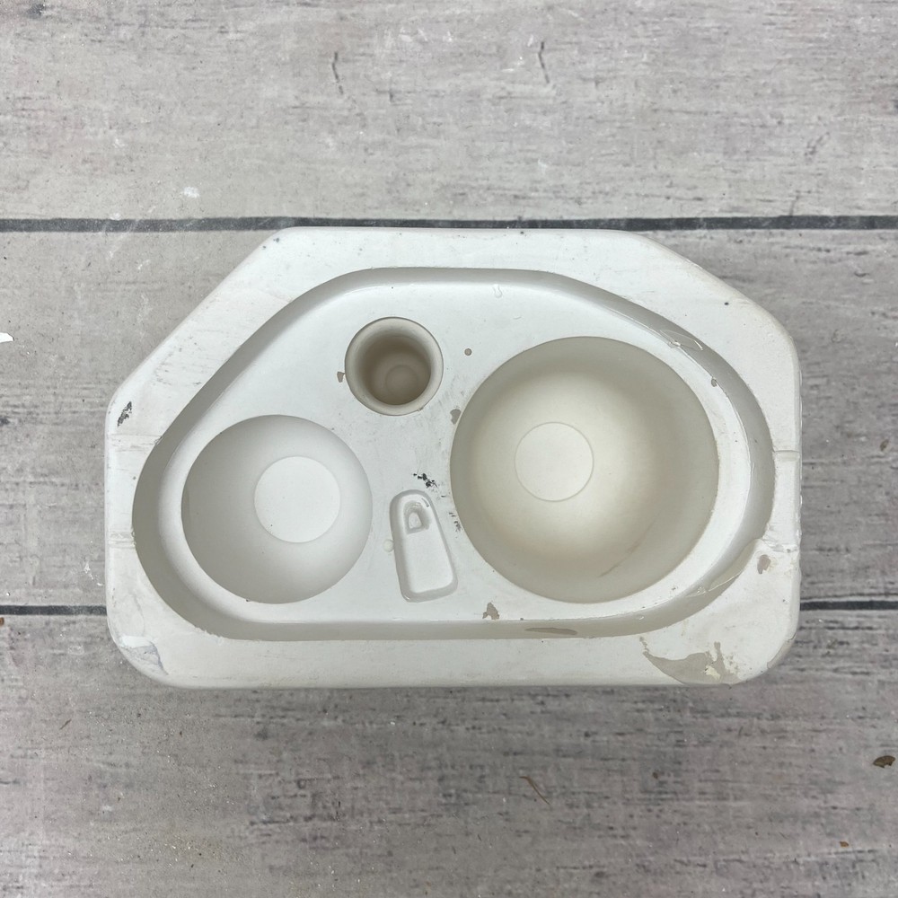 Vintage 1971 Duncan Ceramic Casting Mold Egg Cup Dinner Bell #DM-436