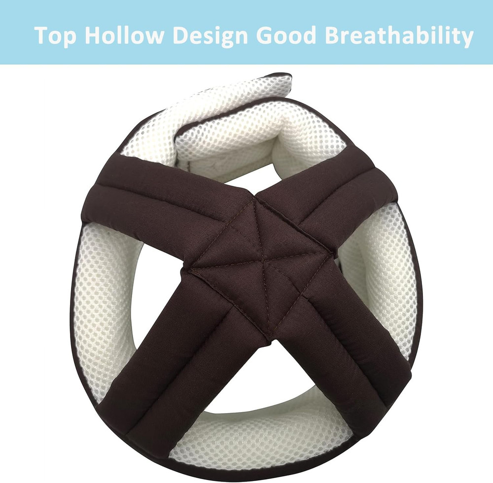 Elderly Protective Helmet, Thick Soft Special Needs Safety Helmet Adjustable Bre