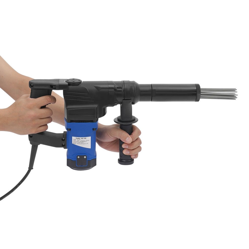 110V Electric Needle Scaler Needle Derusting Gun Marine Rust Removal Tool
